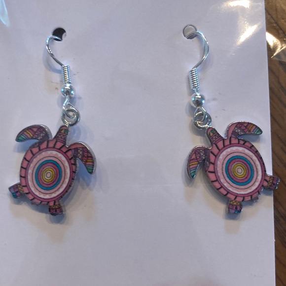 14.    “Turtle” earrings. - Picture 3 of 3